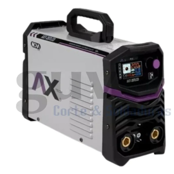 AXT-EM207LCD Soldadora inversor, MIG GAS/NO GAS, Electrodo y TIG LIFT
