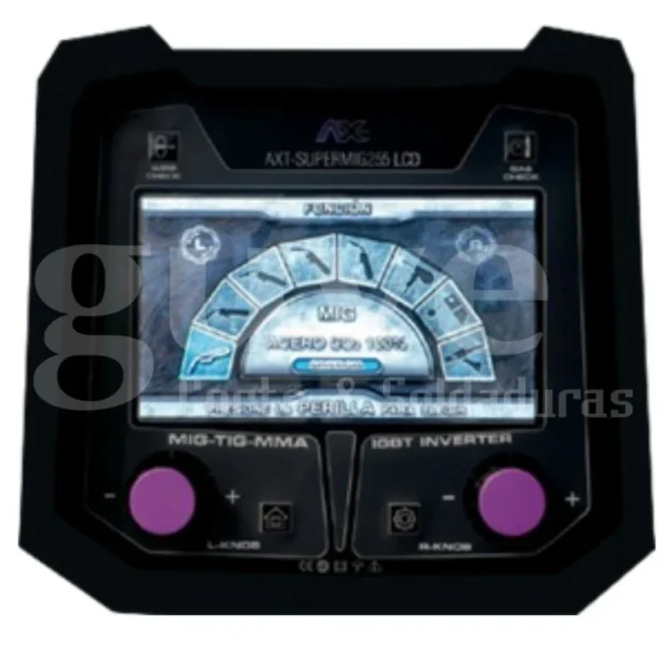 AXT-SUPERMIG255 Soldadora inversor, MIG GAS/NO GAS, Electrodo y TIG LIFT - Image 2