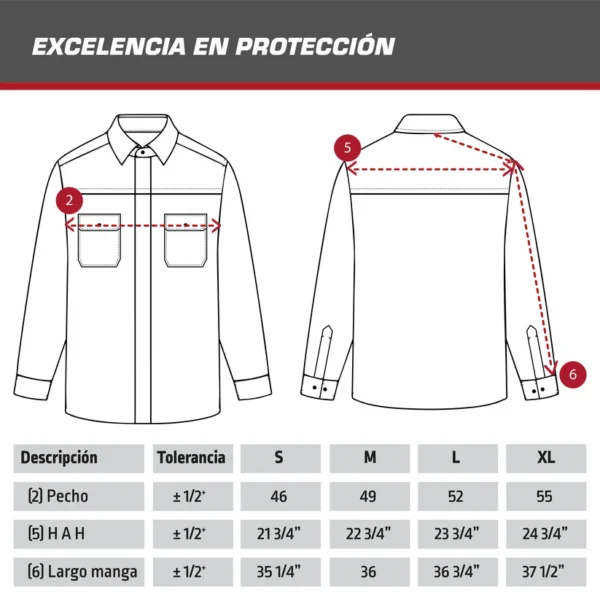 Camisola Soldador Lincoln Profesional RFTA - Image 6