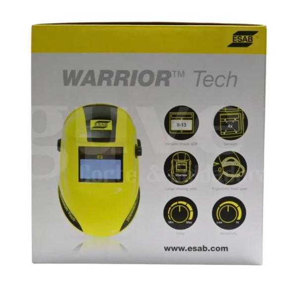 Careta Electrónica WARRIOR TECH SOMBRA 9-13