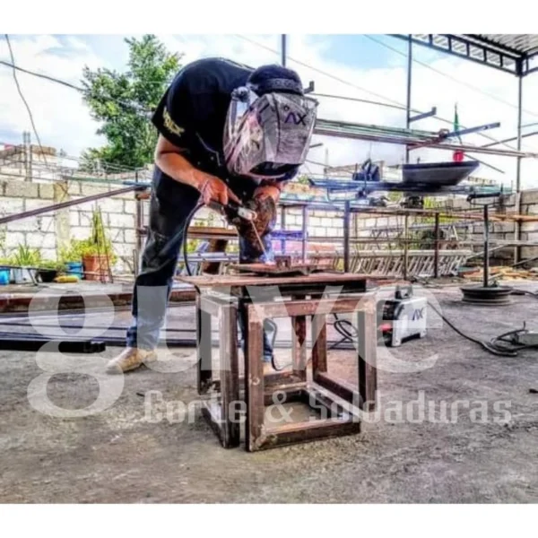 Careta electrónica AXTECH AXT-CEMETAL