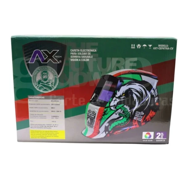 Careta electrónica AXTECH AXT-CEPA