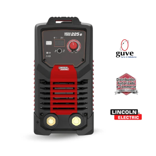Mega Force 225 E Lincoln Soldadora Inversor Electrodo y Tig Lift