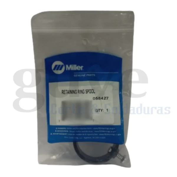 RING, RETAINING SPOOL, MILLER 058427