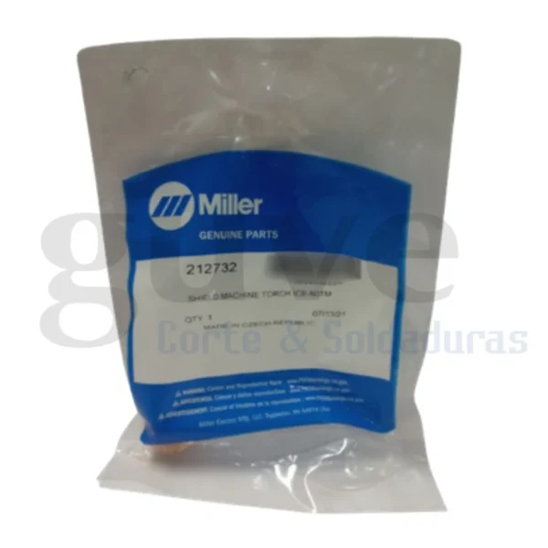 SHIELD MACHINE TORCH ICE-80TM/100TM, MILLER 212732 - Image 3